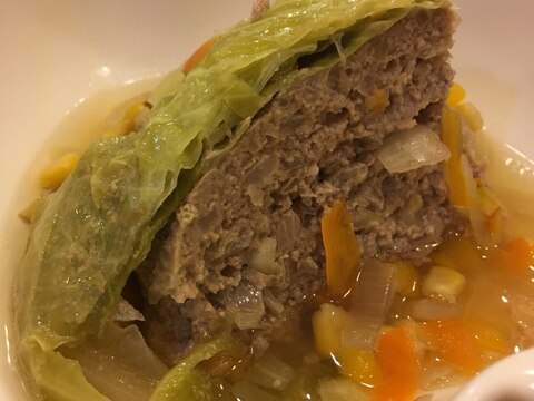 簡単なのに美味☆圧力鍋de巻かないロールキャベツ